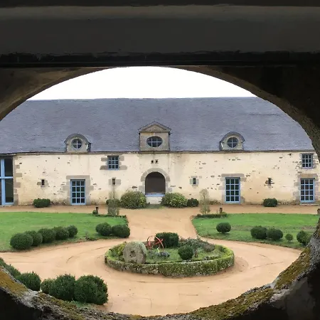 Chateau De La Chasse-Guerre Bed & Breakfast Hardanges Exterior photo